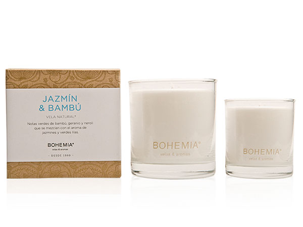 Velas colección natural